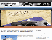 Tablet Screenshot of guncontrolfacts.org